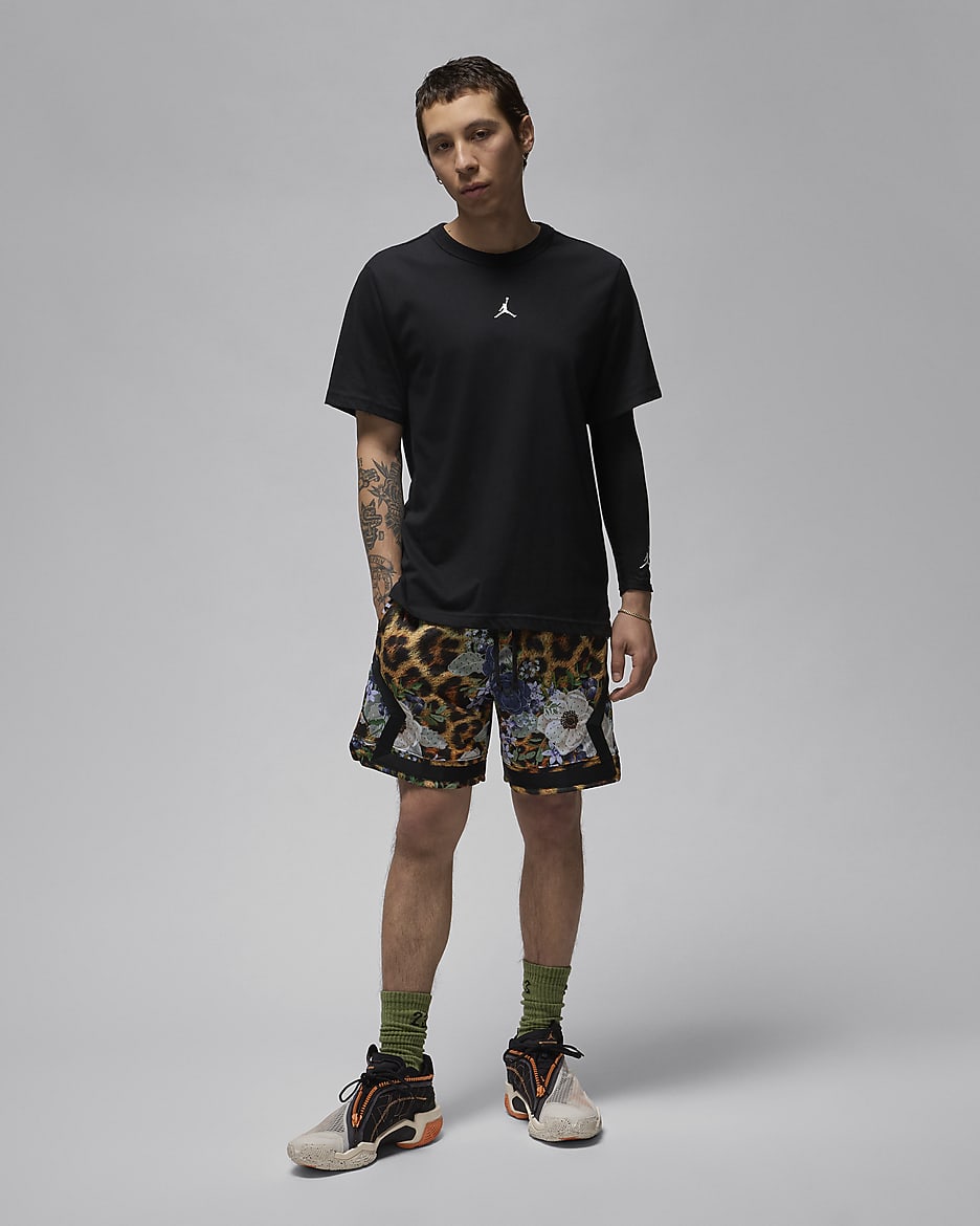 Jordan all over print shorts deals